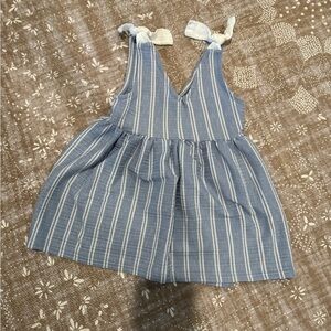 Zara baby girl striped dress 18-24 months